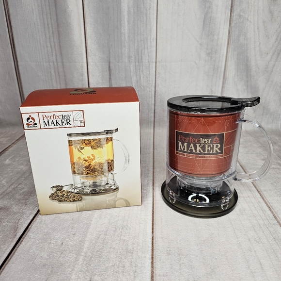 Teavana Kitchen Teavana Perfectea Maker Black 6 Oz Poshmark